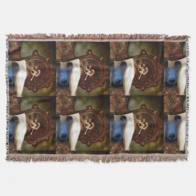 Afghan Hound  Throw Blanket (Front)