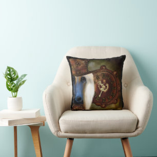 Afghan Hound Throw Pillow