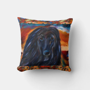Afghan Hound  Throw Pillow