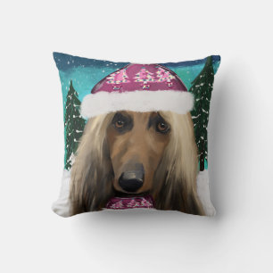 Afghan Hound         Throw Pillow