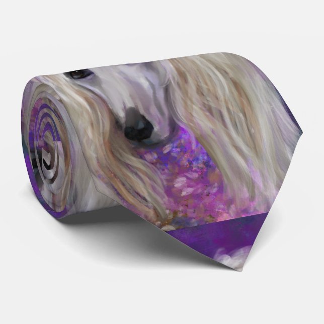  AFGHAN HOUND        TIE (Rolled)