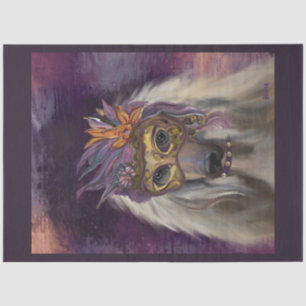 AFGHAN HOUND TISSUE PAPER