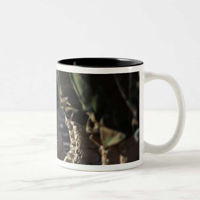 Afghan National Army Air Corp Soldiers Two-Tone Coffee Mug (Right)