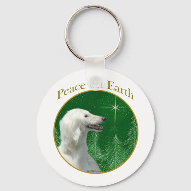 Afghan Peace Keychain (Front)