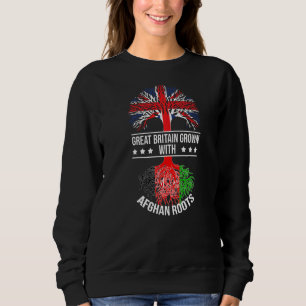 Afghan Roots Migrant Ancestry Great Britain Afghan Sweatshirt