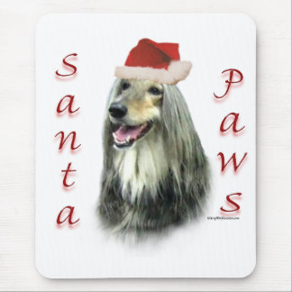 Afghan Santa Paws Mouse Pad