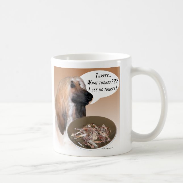 Afghan Turkey Coffee Mug (Right)