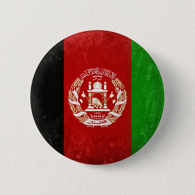 Afghanistan 2 Inch Round Button (Front)
