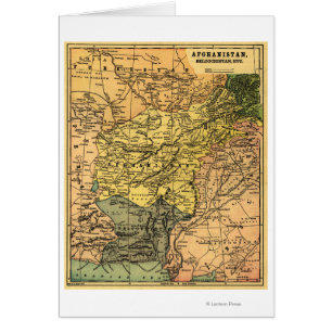 Afghanistan and Surrounding Countries Map