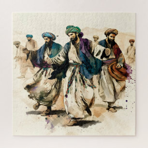 Afghanistan Athan Dance Puzzle