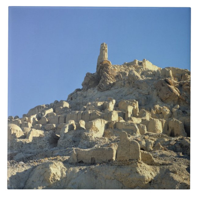 Afghanistan, Bamian Valley. Legend tells that Tile (Front)