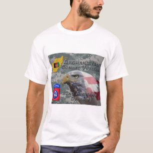 “Afghanistan Combat Veteran” - 82nd Airborne Divis T-Shirt
