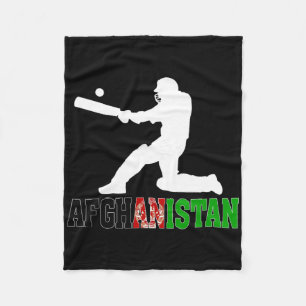 Afghanistan Cricket Fan Jersey 2025 Afghan Cricket Fleece Blanket