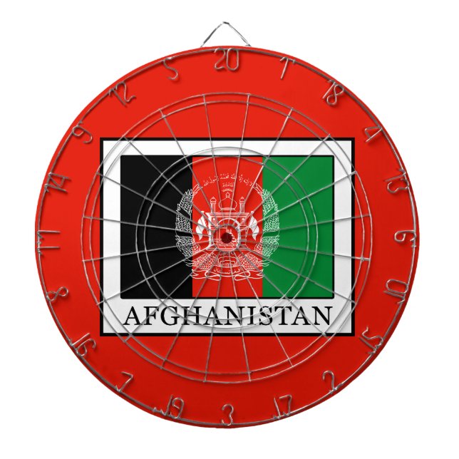 Afghanistan Dartboard (Front)