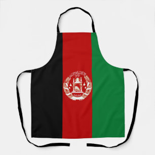 Afghanistan flag apron