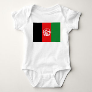 Afghanistan Flag Baby Bodysuit