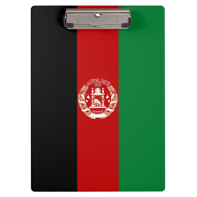 Afghanistan flag clipboard (Front)