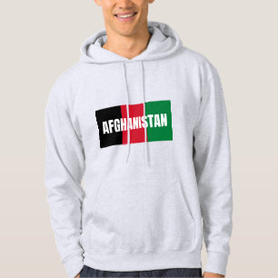 Afghanistan Flag Colours Hoodie