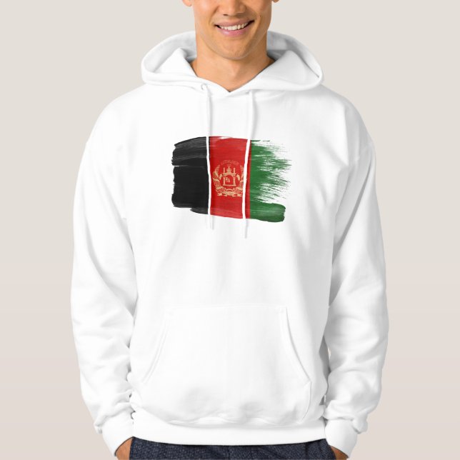 Afghanistan Flag Hoodie (Front)
