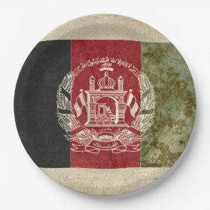 Afghanistan Flag Paper Plates