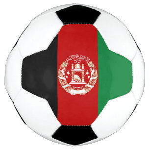 Afghanistan flag soccer ball