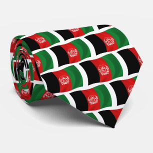 Afghanistan Flag Tie