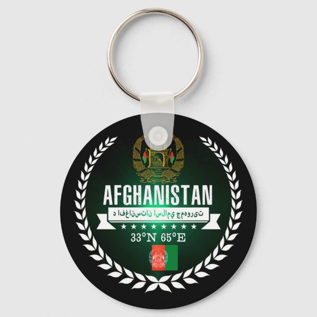 Afghanistan Keychain (Front)