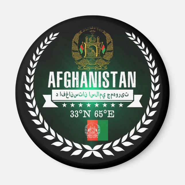 Afghanistan Magnet (Front)