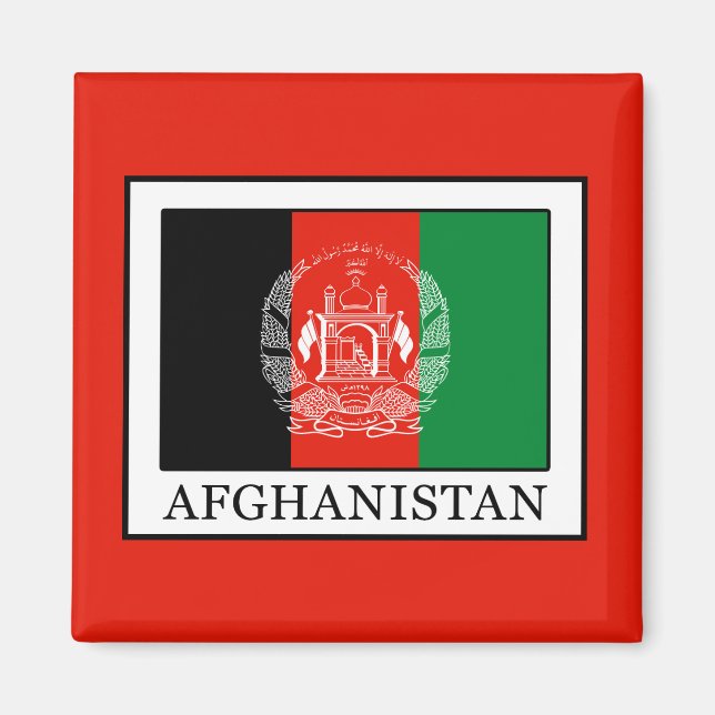 Afghanistan Magnet (Front)