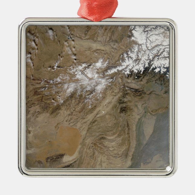 Afghanistan Metal Ornament (Front)