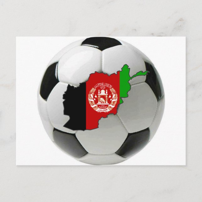Afghanistan national team postcard (Front)