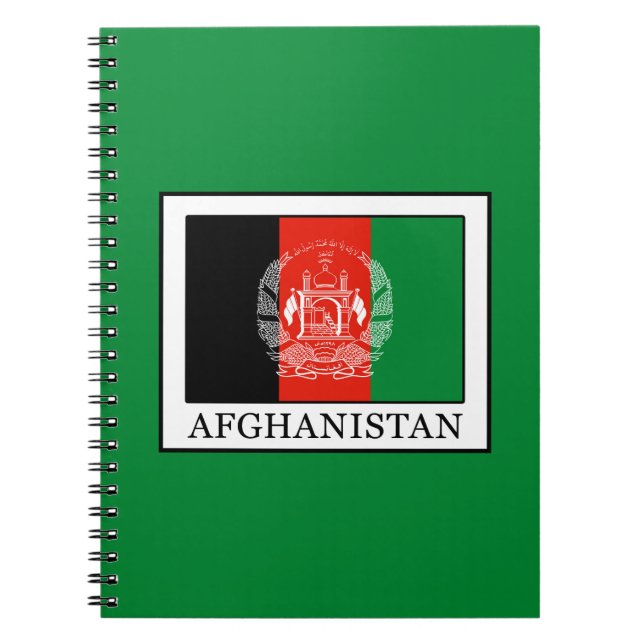 Afghanistan Notebook (Front)