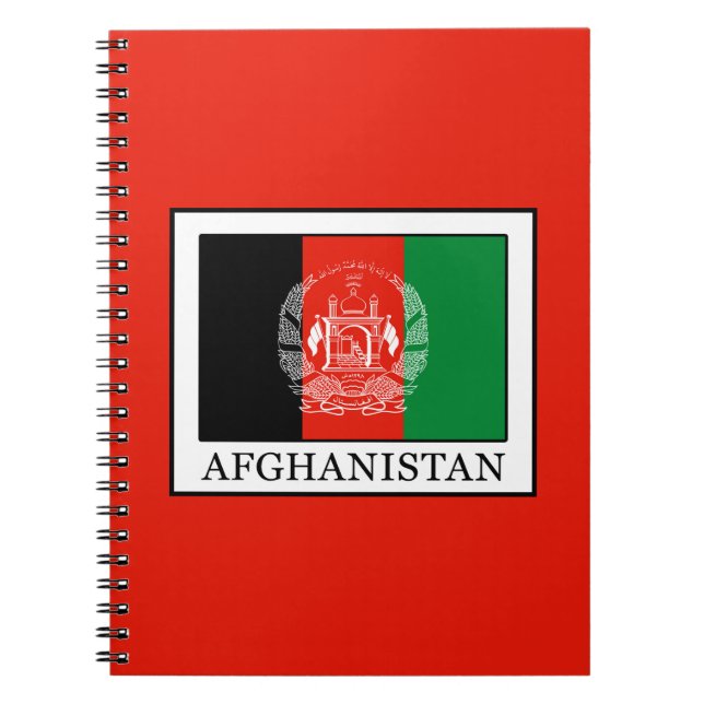 Afghanistan Notebook (Front)