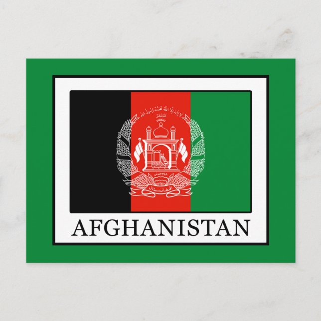 Afghanistan Postcard (Front)