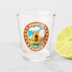 Afghanistan shot glass