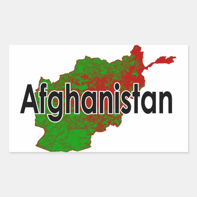 Afghanistan Sticker (Front)