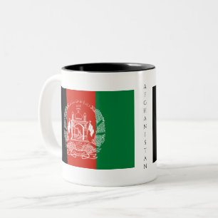 afghanistan Two-Tone coffee mug