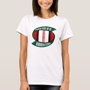 Afghanistan Vet Wife T-Shirt