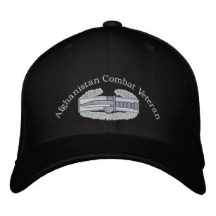Afghanistan Veteran Combat Action Badge Hat