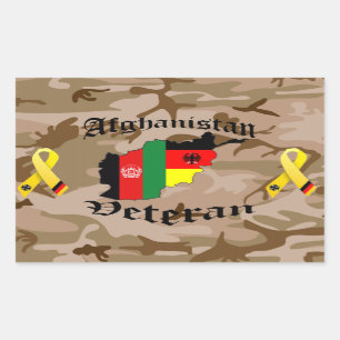 Afghanistan Veteran German Sticker