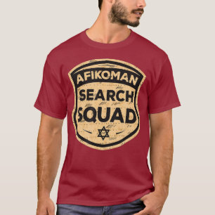 Afikoman Search Squad Funny Passover Seder Gift T-Shirt