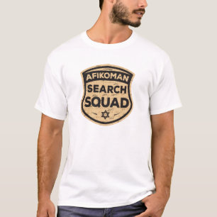 Afikoman Search Squad Funny Passover Seder Gifts T-Shirt