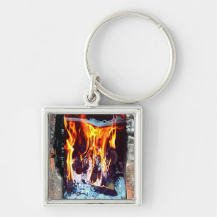 Aflame Keychain