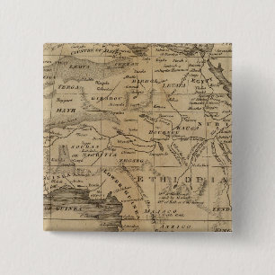 Africa 12 2 inch square button