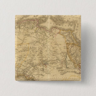 Africa 14 2 inch square button