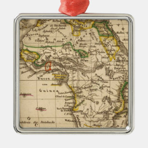 Africa 16 metal ornament