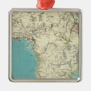 Africa 17 metal ornament