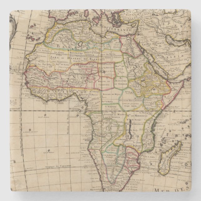 Africa 19 stone coaster (Front)