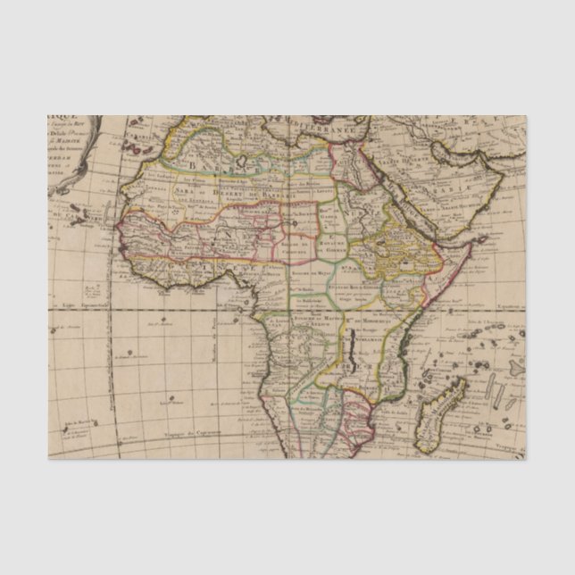 Africa 19 tissue paper (Front)