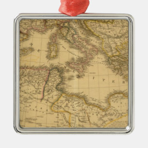 Africa 20 metal ornament